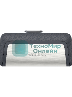 Флешка USB Sandisk 64Gb Ultra Dual SDDDC2-064G-G46 USB 3.0 серый/узор
