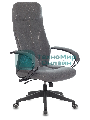 Кресло Бюрократ CH-608 Fabric Alfa 44 темно-серый, ткань