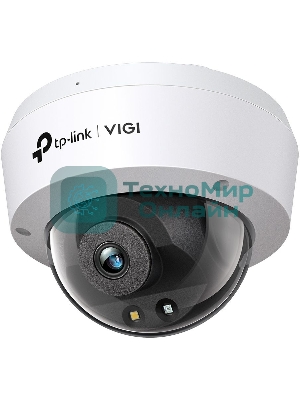 Купольная камера 4 Мп с цветным ночным видением/ 4MP Full-Color Dome Network Camera