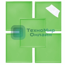 Поддон для пастилы Pullman PL-010203-5 зеленый 5шт+лопатка универс. прямоугольный р-р 327х288х6,6мм