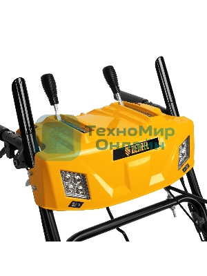 Бензиновая снегоуборочная машина SBL 711DT PRO, 420cc, гусеницы, эл.старт, блок. дифф. Denzel