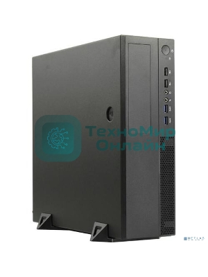 Компьютерный корпус Slim Case Powerman EL510 Black PM-300ATX U3.0*2+U2*2+A(HD): fan 9см; intrusion switch