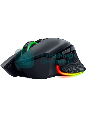 Мышь беспроводная/проводная Razer Basilisk V3 Pro 35K черный, 35000 dpi, радиоканал, Bluetooth, USB, кнопки - 11