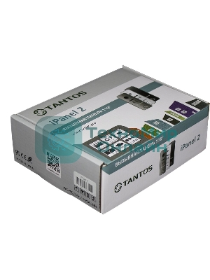 Видеопанель Tantos iPanel 2+, цветная, накладная, черный