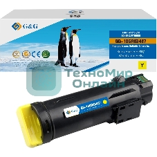 Картридж лазерный G&G GG-106R03487 106R03479/106R03487 желтый (2400 стр.) для Xerox Phaser 6510DN/WC 6515DN