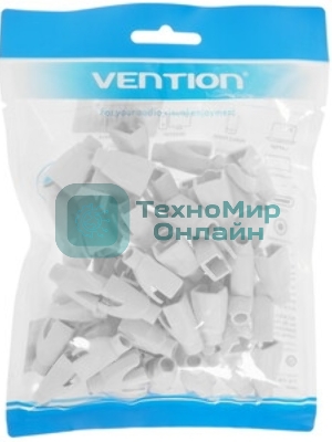 Колпачки изолирующие Vention для разъемов RJ-45 (50 шт.) черный