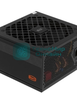 Блок питания PCCOOLER, 750W 80 PLUS Gold (ATX, 3.1, PCIe 5.1 600W, Full modular, 1x24(20+4)pin 550мм, 2xCPU 8(4+4)pin 650мм, 3xPCIe 8(6+2)pin 500мм, 1x12V(2x6) 12+4pin 650мм, 3xSATA*3+MOLEX4pin*1 450+120+120+120мм, Active, 135x135мм, 150x150x86мм, APFC, OVP, UVP, OCP, SCP, OTP, OPP, SPD)