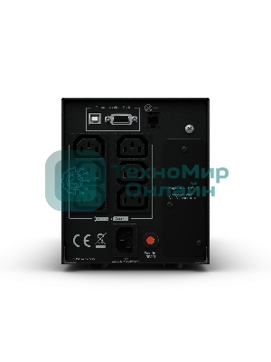 Источник бесперебойного питания CyberPower PR750ELCD 750VA/675W USB/RJ11/45 (6 IEC)