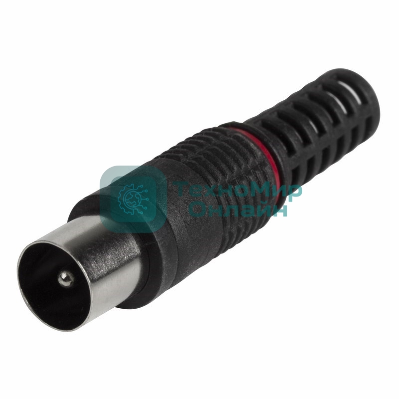 Разъем штекер TV PROconnect без пайки черный