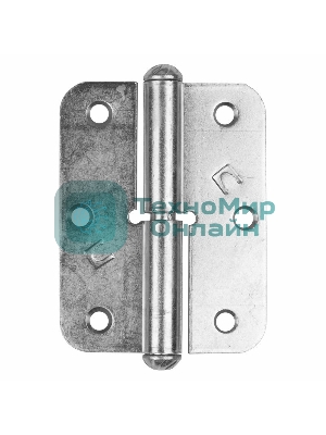 Петля накладная правая 85 цинк ЧЕТЫРЕ СЕЗОНА