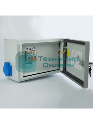 Ящик с понижающим трансформатором ЯТП 0.25 220/12В (3 авт. выкл.) IP54 Кострома ОС0000016339