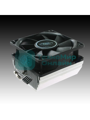 Кулер для процессора DEEPCOOL CK-AM209 V2 черный, 80 мм, алюминий, 1600 об/мин, 22 дБ, 3 pin, 65 Вт, 56 мм