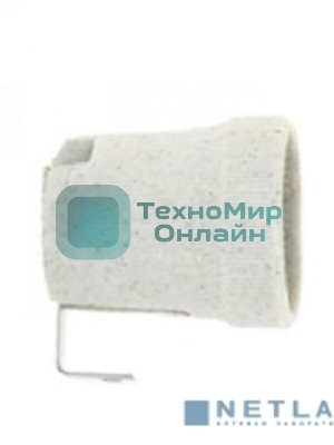 Патрон керамический E27 с держателем EKF PROxima