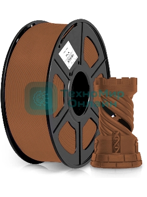 Пластик для принтера 3D Cactus CS-3D-PLA-1KG-COFFEE PLA d1.75мм 1кг 1цв.