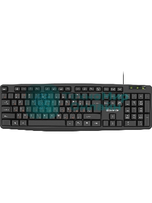 Клавиатура проводная Defender Concept HB-164, USB, черный