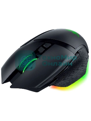 Мышь беспроводная/проводная Razer Basilisk V3 Pro 35K черный, 35000 dpi, радиоканал, Bluetooth, USB, кнопки - 11