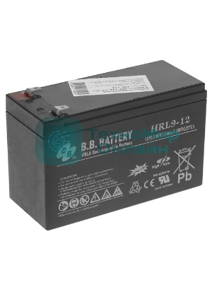 Батарея для ИБП BB HRL 9-12XP 12В 9А·ч