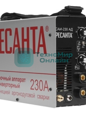 Сварочный аппарат инверторный САИ-230-АД (аргонодуговой) Ресанта