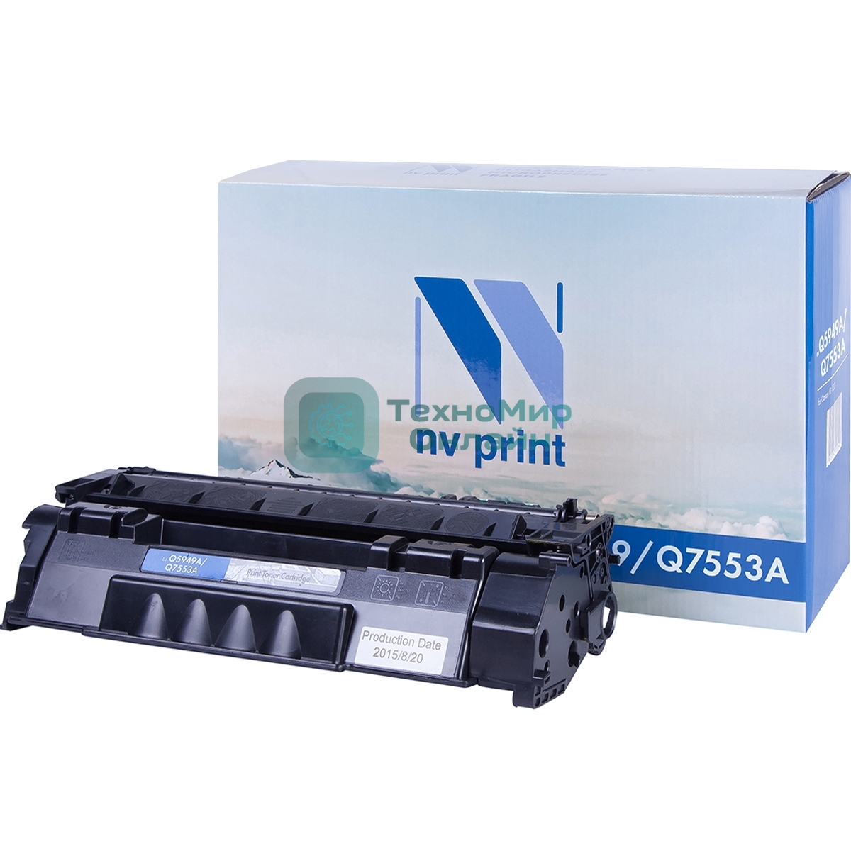 Картридж лазерный NVPrint совместимый HP Q5949A/Q7553A для LJ 1160/1320/3390/3392/P2014/P2015/M2727 (3000k)