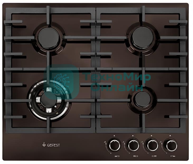 Газовая варочная панель Gefest ПВГ 1214-01 К7