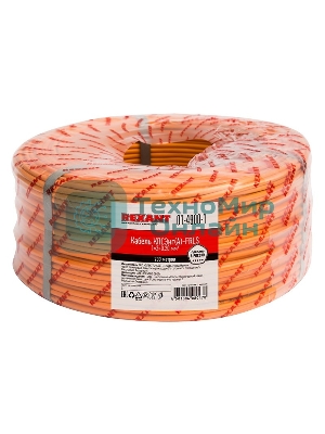 Кабель огнестойкий Rexant КПСЭнг(А)-FRLS 1x2x0,20 мм², бухта 200 м, 01-4900-1