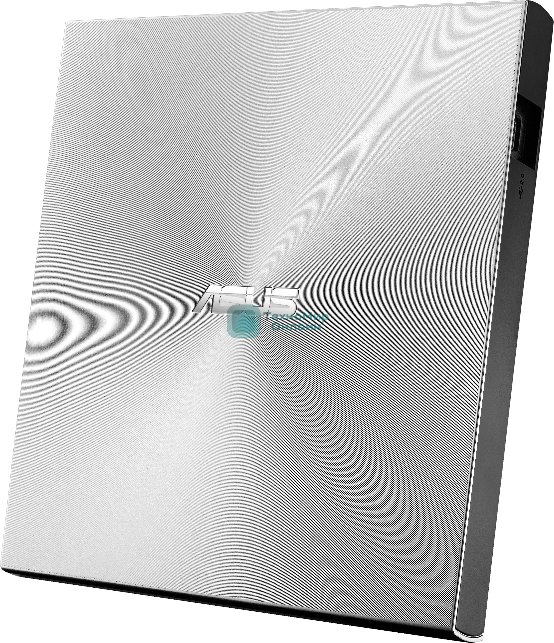 Оптический привод DVD-RW Asus SDRW-08U9M-U серебристый USB slim ultra slim M-Disk Mac внешний RTL