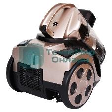 Пылесос Starwind SCV5625 золотистый, 350/2000 Вт, уборка сухая, пылесборник контейнер 2.5 л