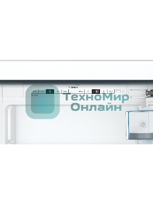 Холодильник Bosch KIS87AFE0 Встраиваемый двухкамерный 177.2х54.1х54.5 см, 272 (211+64) л, LED Освещение, зона свежести Hydrofresh, BigBox в морозилке