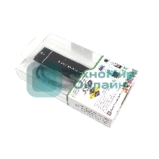 Бокс для SSD диска NGFF (M2) NVME/PCI-e с выходом USB 3.0 алюминиевый, черный