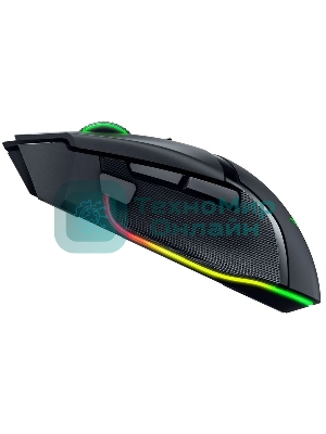 Мышь беспроводная/проводная Razer Basilisk V3 Pro 35K черный, 35000 dpi, радиоканал, Bluetooth, USB, кнопки - 11