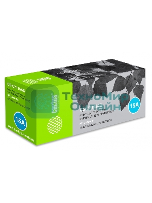 Картридж лазерный Cactus CS-C7115AS черный (2500 стр.) для для принтеров HP LaserJet 1000/1005/1200