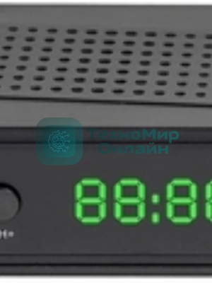 Приставка для цифрового ТВ Hyundai H-DVB520 черный + WiFi-адаптер, DVB-T2, DVB-T, DVB-C, HDMI, USB 2.0 х2
