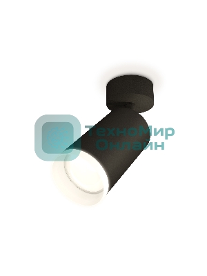Светильник Ambrella Light XM6323010 SBK/FR черный песок/белый матовый MR16 GU5.3 (A2210, C6323, N6246)