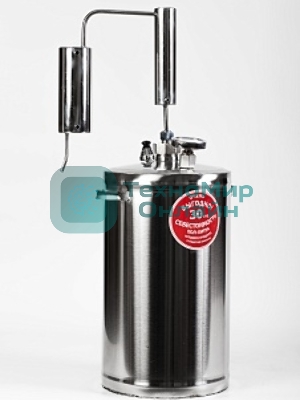 Дистиллятор «Первач» Премиум Классик 20Т (домашний 20 л., охладитель с сухопарником, термометр)