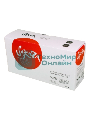 Картридж лазерный Sakura TN3230 для Brother HL5340D/5350DN/5370DW/5380DN/DCP8085/8070/MFC8370/8880, черный, 3000 к.