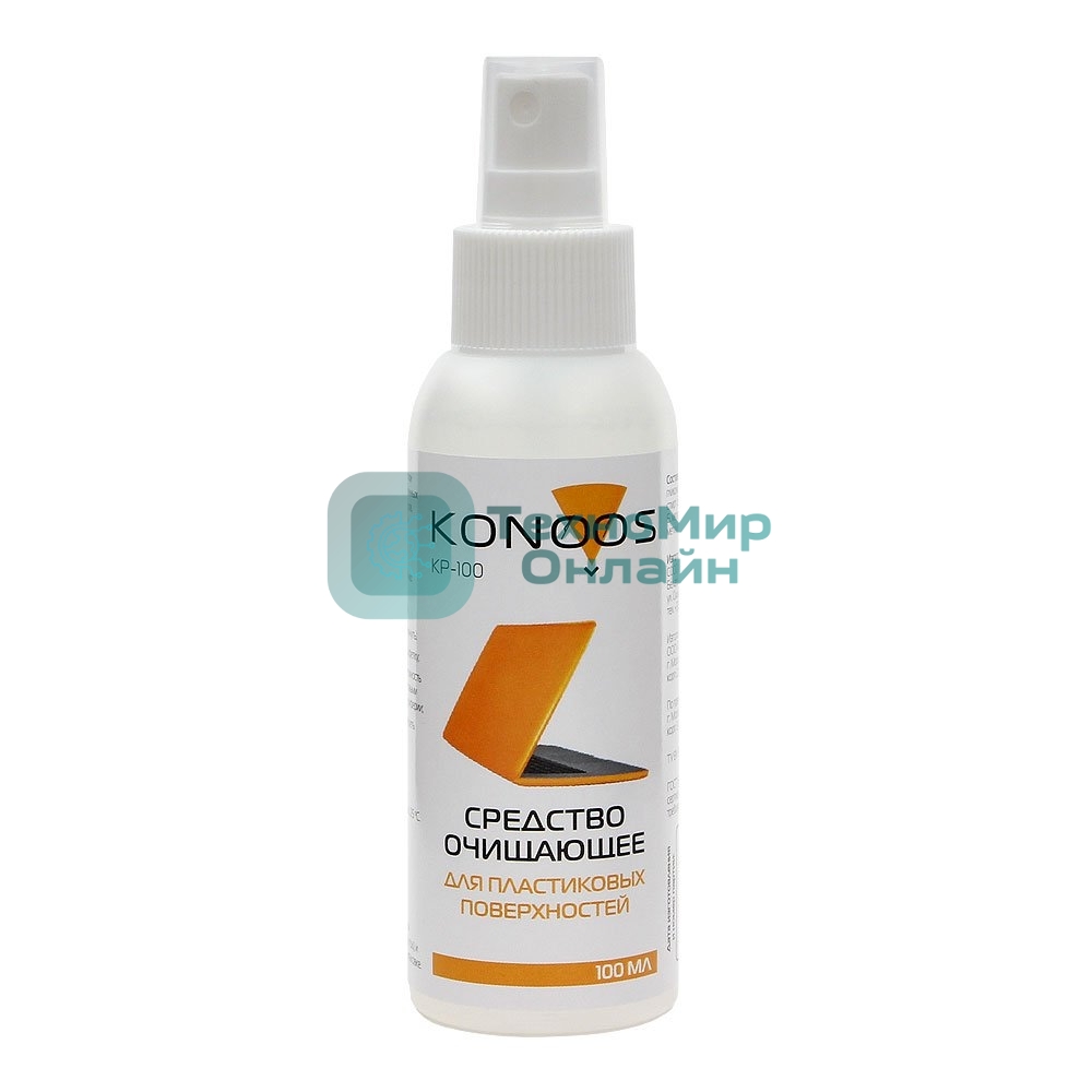 Средство очищающее для пластиковых поверхностей Konoos (арт. КP-100), 100 мл