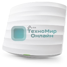 Точка доступа AC1350 Wireless MU-MIMO Gigabit Ceiling Mount Access Point, 450Mbps at 2.4GHz + 867Mbps at 5GHz, 802.11a/b/g/n/ac wave 2, Beamforming, Airtime Fairness, MU-MIMO, 802.3af Standard PoE and Passive PoE (Passive POE Adapter included), no more DC power supply, 1 10/100/1000Mbps hidden LAN port, Centralized Management, Captive Portal, Load Balance, Multi-SSID, WMM, Rogue AP Detection, internal omni-directional Antenna 2.4GHz: 3x4dBi, 5GHz: 2x5dBi