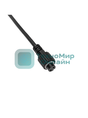 Шнур питания для уличных гирлянд Neon-night (без вилки) 3А, провода черный, IP65