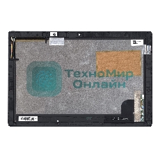 Модуль (матрица + тачскрин) для Lenovo Miix 510 черный с рамкой