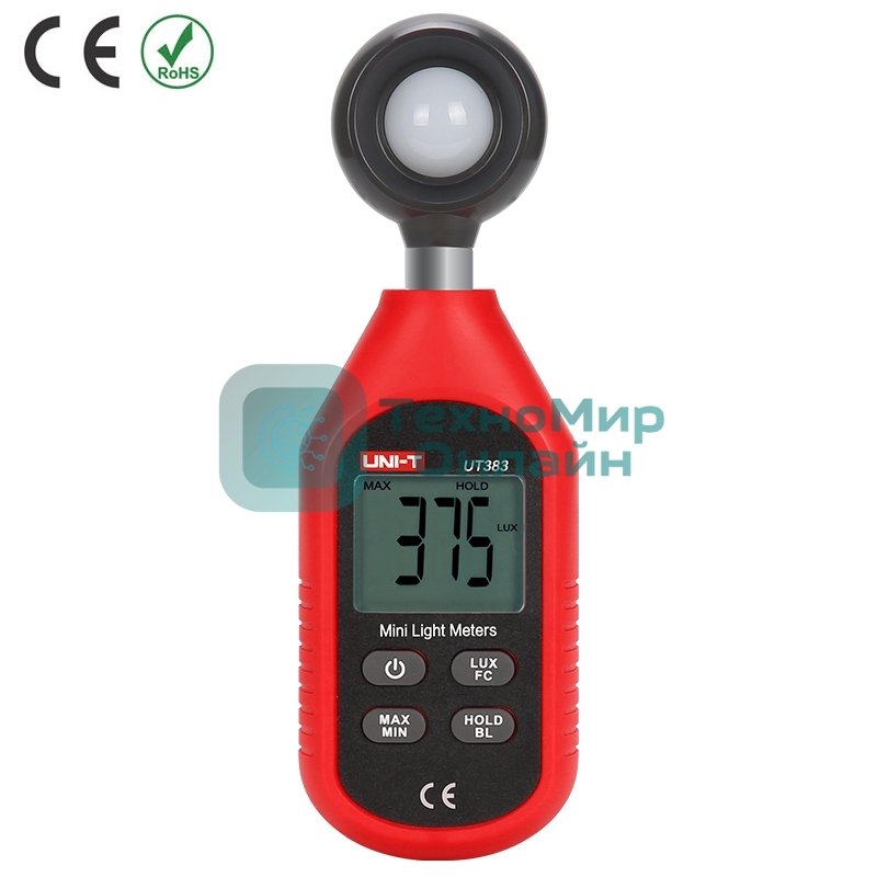 Мини-люксметр UNI-T UT383
