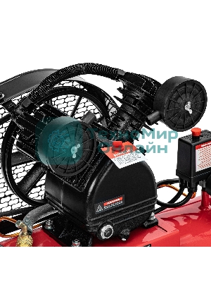 Компрессор воздушный МТХ КР2500/80 рем. привод, 2,5 кВт, 80 л, 420 л/мин