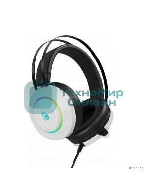 Гарнитура Bloody G521 белый, проводная, подсветка