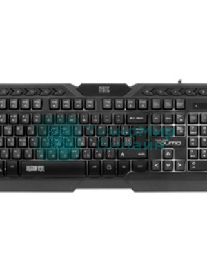 Комплект клавиатура+мышь Qumo Mystic K58/M76 проводной, USB, 3200 DPI, чёрный