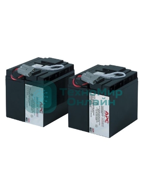 Батарея для ИБП APC RBC55 APC Replacement Battery Cartridge (2 шт. в уп-ке)