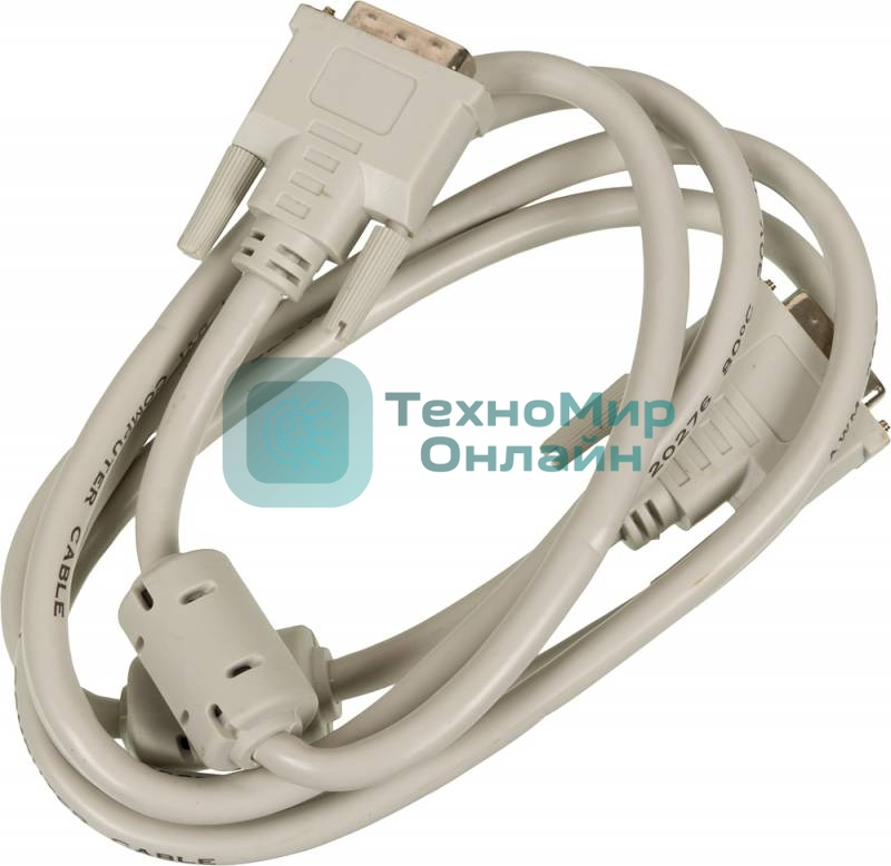 Кабель DVI Ningbo RD-DVI-1-BR DVI-D(m) dual link/DVI-D(m) dual link 1.8м