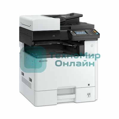МФУ лазерное Kyocera Ecosys M8124cidn (1102P43NL0), A3, цветной, печ. до 24 стр/мин. (А4) до 12 стр/мин. (А3), скан. до 50 стр/мин., 1200 x 1200 dpi (печать) 600x600dpi (скан.), USB, RJ-45, NFC, Air Print, Mopria