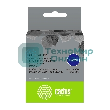 Картридж ленточный Cactus CS-LK4TBN черный, 12 мм, 9 м для Epson LW300/LW400/LW700/LW600P/LW1000P/K400/Z700/Z900