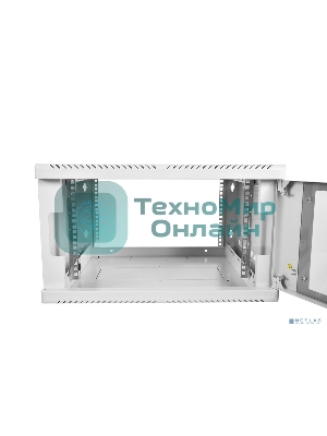 Шкаф телеком. настен, 9U, 600x650 дверь стекло (ШРН-9.650) (1 коробка)