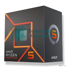 Процессор AMD Ryzen 5 7400F OEM 100-000001845 AM5, 3.7-4.7GHz, 6 cores/12 threads, 6Mb+32Mb, 65W, w/o VGA