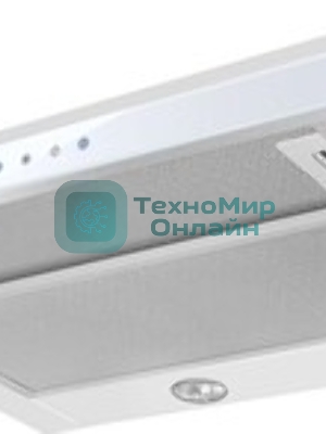 Вытяжка встраиваемая Maunfeld Ouse Touch Glass 60 белый, 60 см, 750 куб. м/ч, 48 дБ